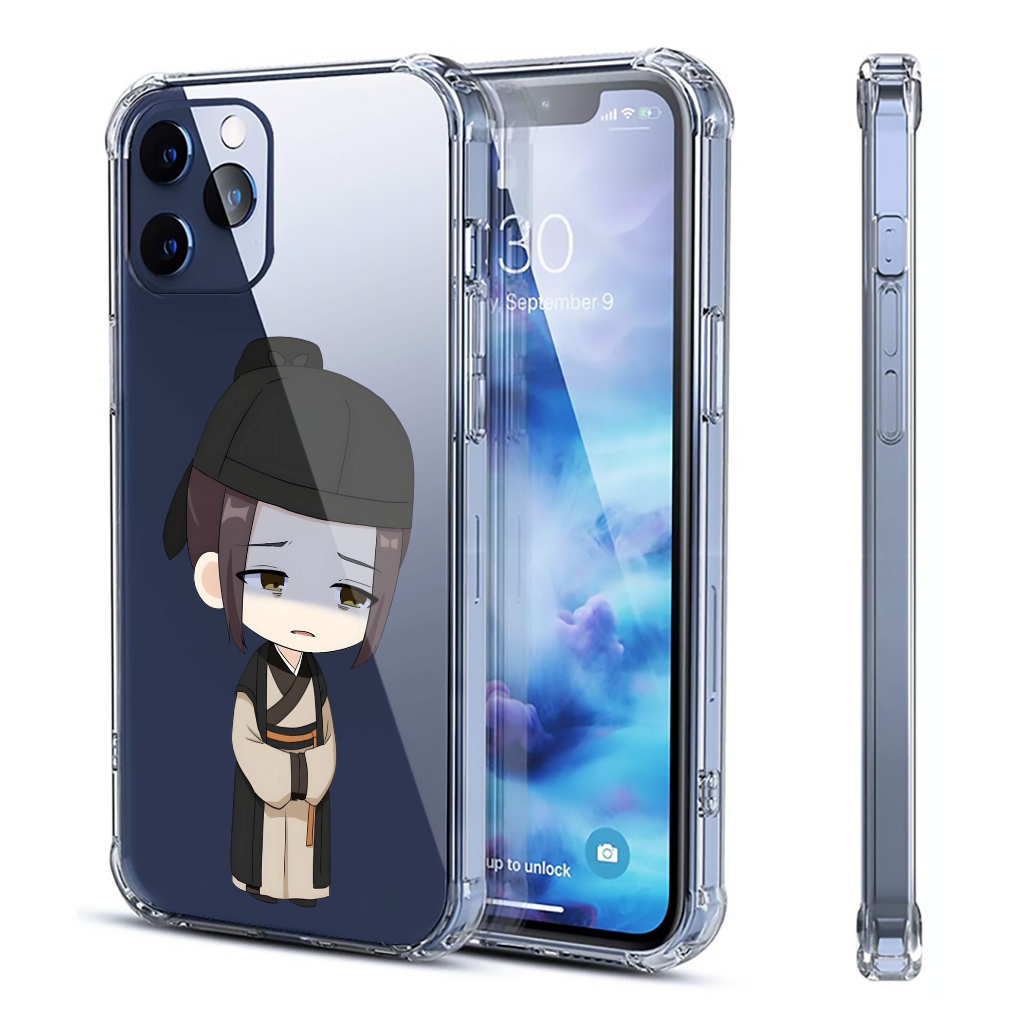 （画像用） 薬屋のひとりごと The Apothecary Diaries 【iPhone 12シリーズ対応】透明スマホケース（クリアソフトケース）